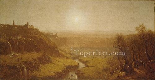 チボリの風景 サンフォード・ロビンソン・ギフォード油絵